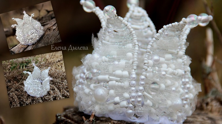 Корона на ободке