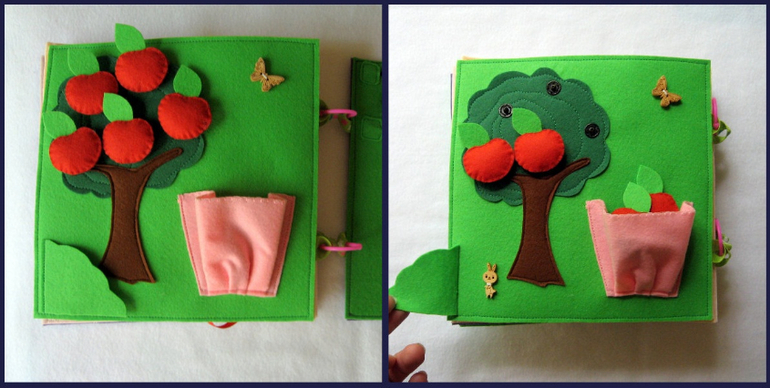 Моя книга из фетра — 2 ответов | форум Babyblog