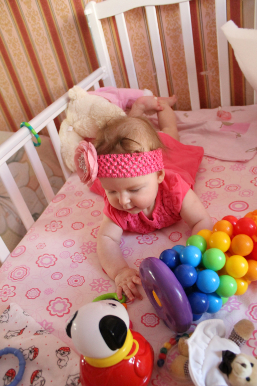 Ангелинке пять месяцев.