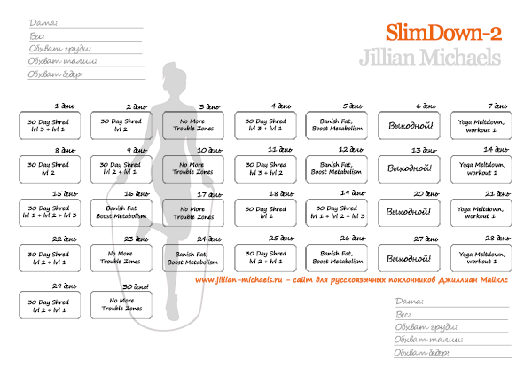 Slimdown от Джилиан Майклс. кто пробовал?