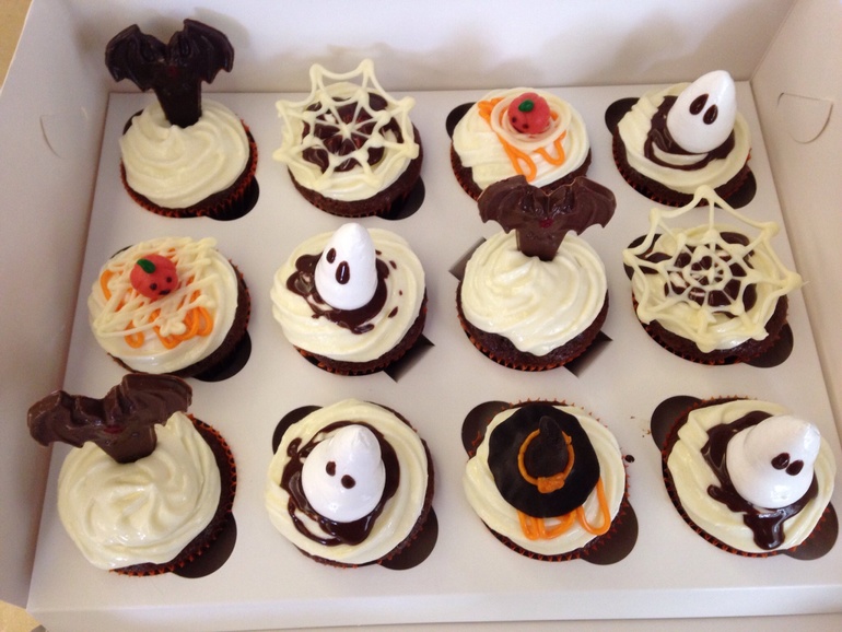 Капкейки на Хэллоуин