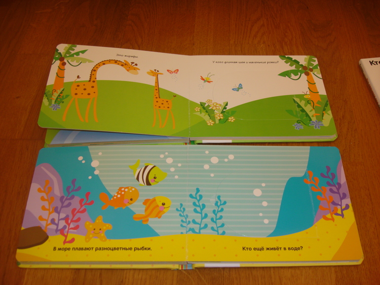 Наши книги до 1 года и после. С  секретными окошками