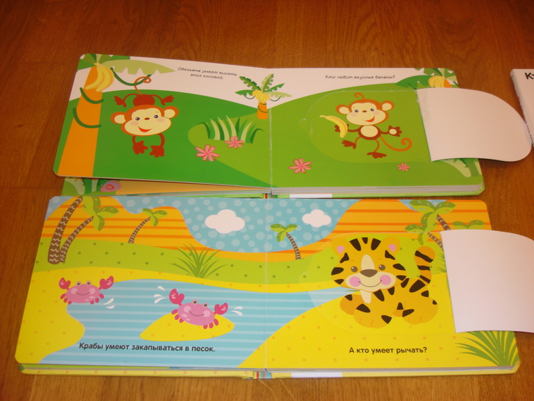 Наши книги до 1 года и после. С  секретными окошками