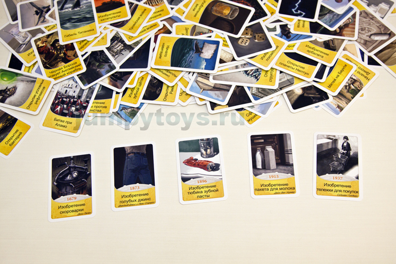 Настольные игры. Timeline от Asmodee