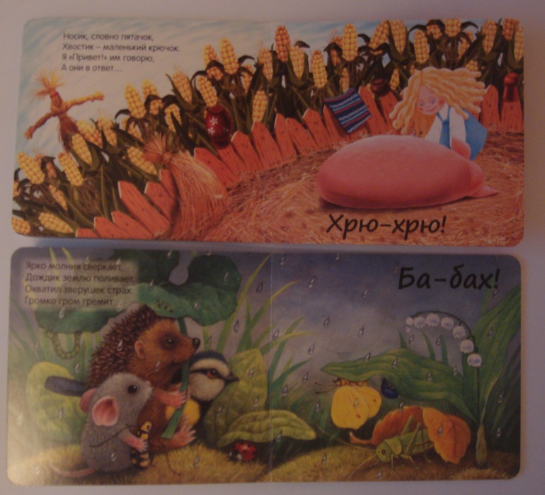 Наши книги до 1 года и после. С  секретными окошками