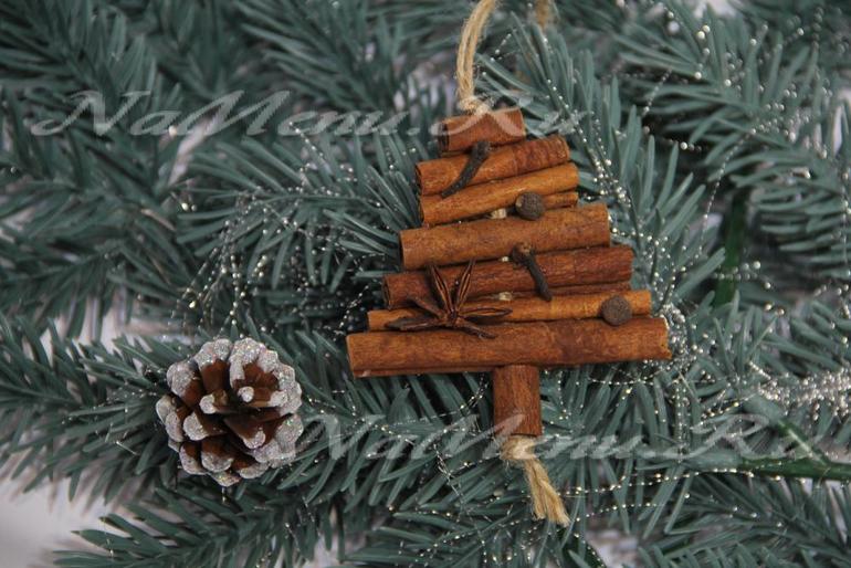 Готовимся к Новому Году! Ёлочка своими руками из корицы.