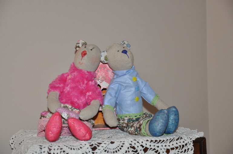 А вот и  сладкая парочка вместе.