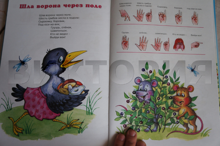 Книга-мечта о наших ловких пальчиках, о ручках...