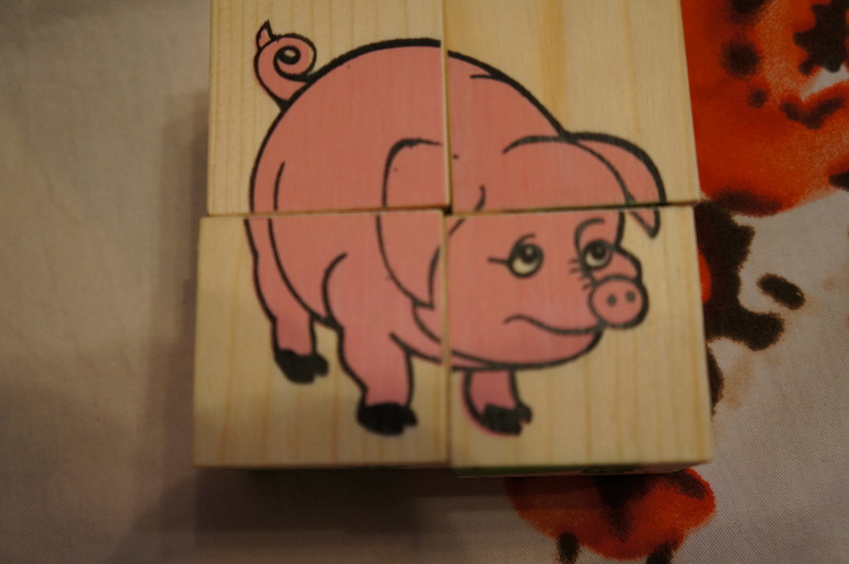 Шнуровки и кубики