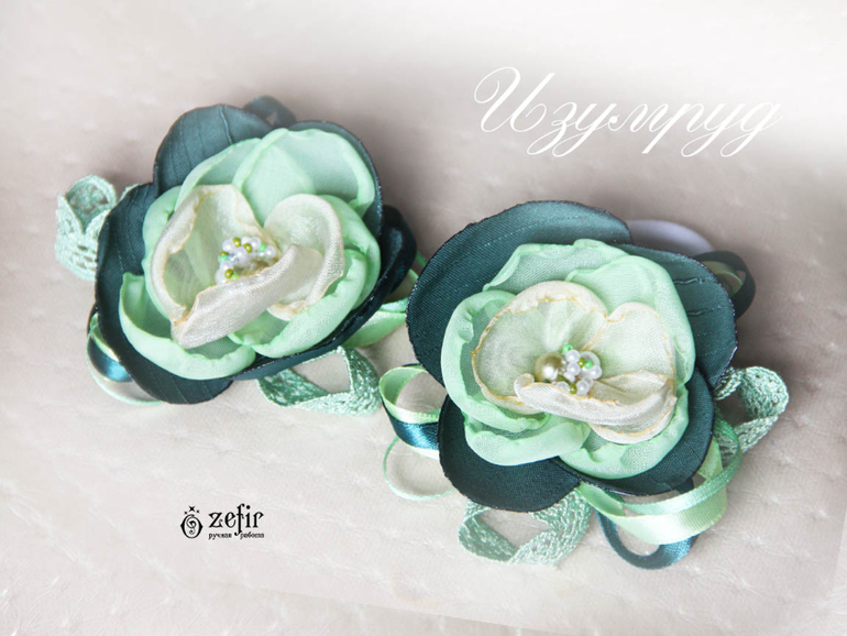 Резиночки для  волос. Ну  очень-очень   по-летнему))))....