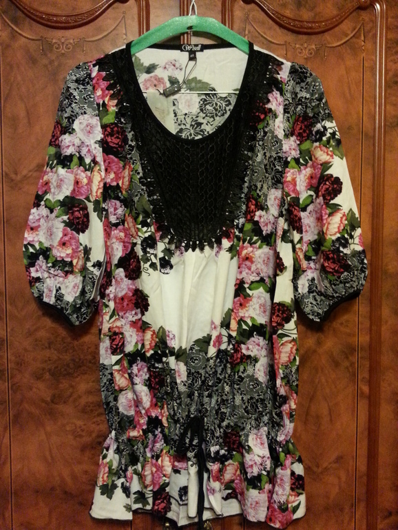 Пристрою блузочку 46 размера из здешней закупочки