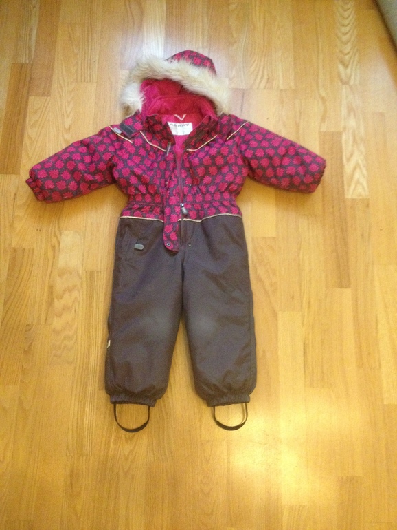 Зимние комбинезоны Kerry для девочек-двойняшек - р. 92