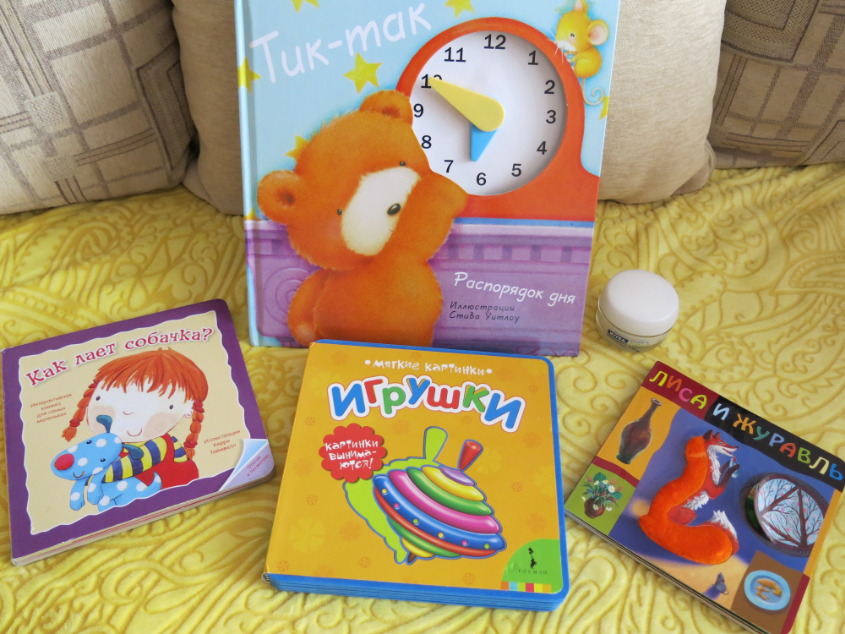 Наши книжки-игрушки с 6 мес.
