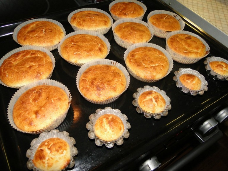 Творожные маффины