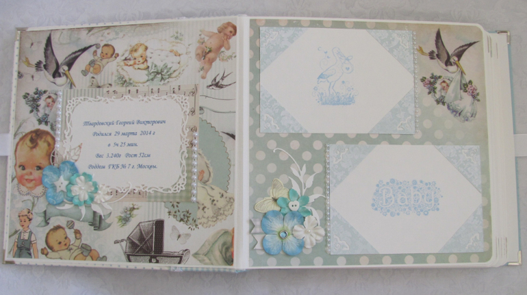 Книга - альбом для пожеланий.