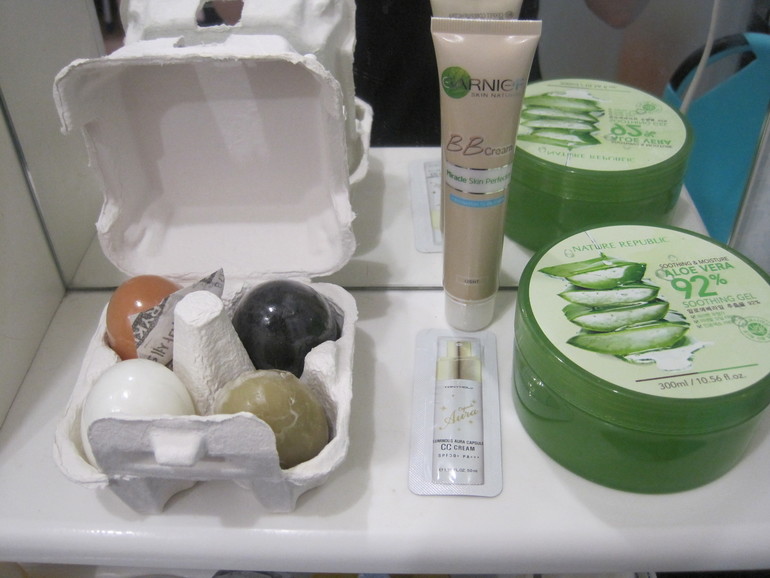 Пополнила запасы