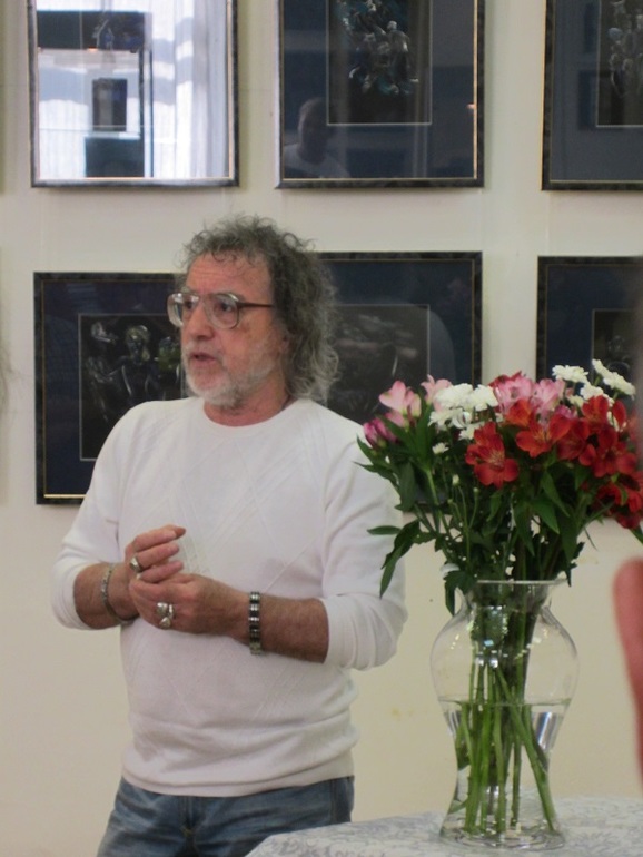 На выставке