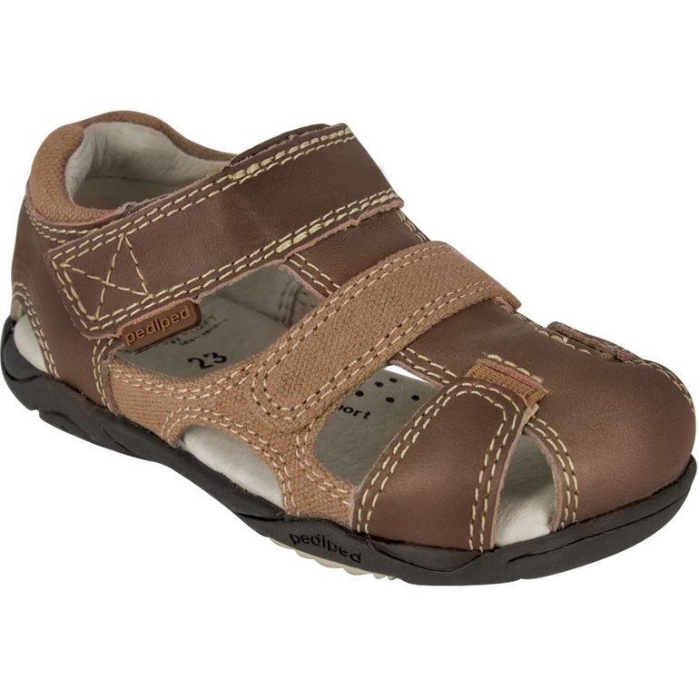 Pediped Flex Joshua сандалии для мальчика коричневые р.27 1700р