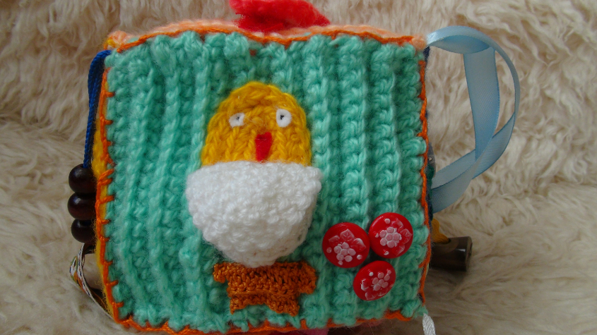 Развивающий кубик для деток от 1 года