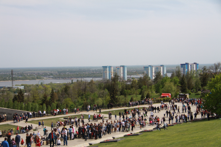 немного 9 го мая Волгоград ......