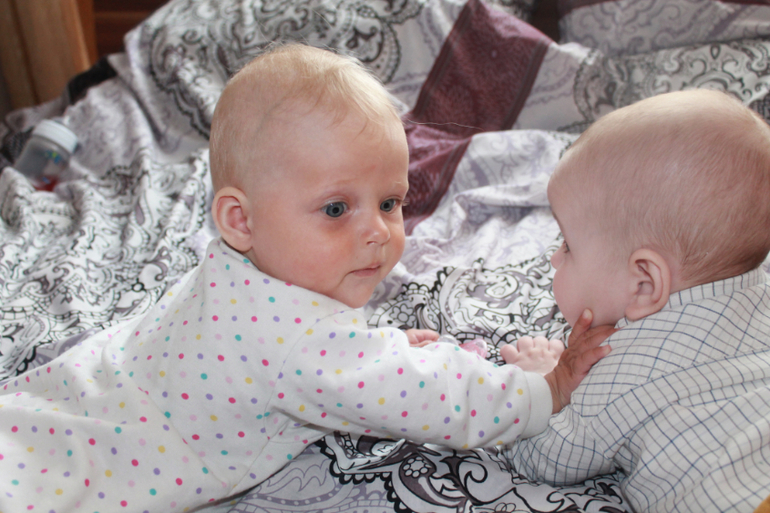 Наши дети... Или заехали к Тёте По :)