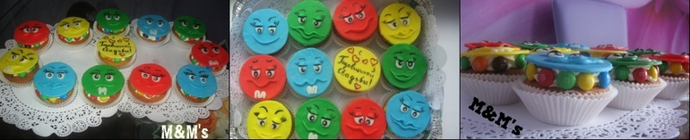 мои первые работы, капкейки тортики...оцените...я только учусь