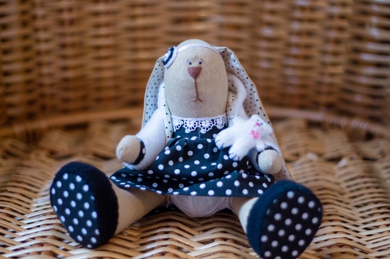 Приехала чудесная Зайка. Мой первый обмен.