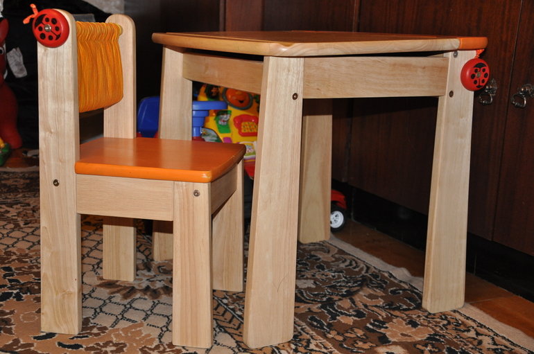 Рабочее место ребенку (выбираем стол и стул)