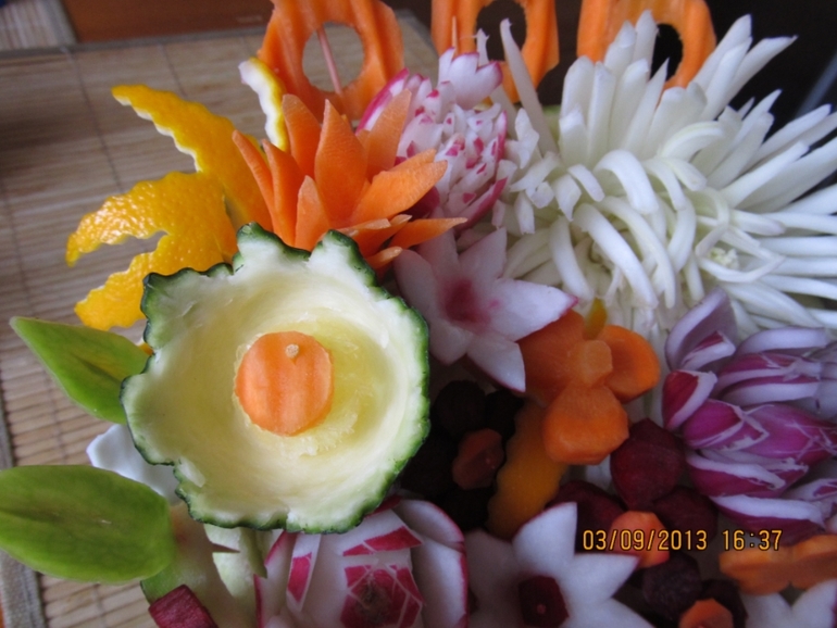 Овощной букет