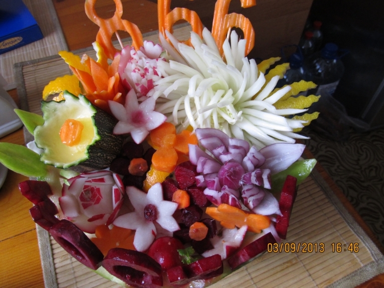 Овощной букет