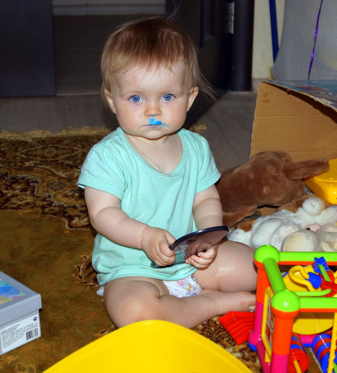 Маришка-топотыжка!